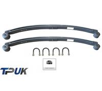 Ford TRANSIT Molle Foglia Doppie (2) 2.2 2.4 Coppia MK7 FWD RWD 75MM Bulloni A U