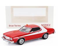 Ford USA Gran Torino Coupé Red White Rosso Bianco 1976 Norev 1:43 Nuovo 1/43
