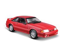 Ford MUSTANG Svt Cobra 1993 Rosso Modellino Auto 1:24 Maisto