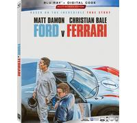 Ford V Ferrari (Blu-ray) Matt Damon Christian Bale Jon Bernthal James Mangold