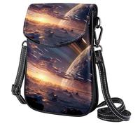 FORDAIIDV Meteor - Borsa a tracolla per telefono da donna, leggera, con tracolla regolabile