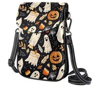 FORDAIIDV Piccola borsa a tracolla da donna, leggera, da viaggio, con tracolla regolabile - Hallowed Happy Little Cutie