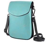 FORDAIIDV Piccola borsa a tracolla da donna per telefono, leggera, da viaggio, borsa a tracolla con tracolla regolabile, mappa della linea topografica