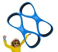 Forearm Fulcrum Fin - High Elbow Swim Training, Corrective Swimming Aid with 8 Word Design, Fitness Pool with Wrist Bending, Men Women Equipment, Breaststroke Backstroke for Teaching Practice