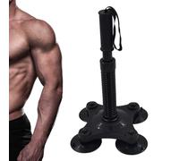 Forearm Strength Trainer - Anti-Slip Handle Grip Device, Wrist Muscle Exerciser | Strengthener With 4 Stable Suction Cups For Secure Use, Ideal Arm, Wrist, And Hand Workouts, Building, Rehabilitation,