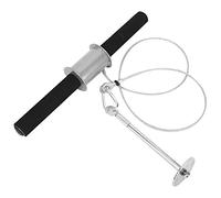 Forearm Wrist Roller Trainer, Professional Strength Training Equipment for Gym and Home Workout, Foam Handle Cover Steel Construction