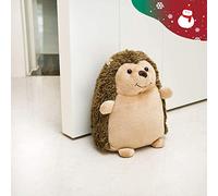 Forecronic Fermaporta carino fermaporta decorativo per casa e ufficio, fermaporta interna pesata a forma di animale fermaporta decorativo in tessuto - riccio