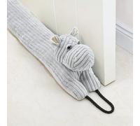 Forecronic Paraspifferi a forma di cavalluccio di fiume per porte e finestre, 81 cm / 32in, decorativo e ponderato contro vento e rumore