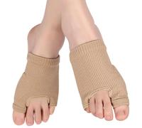 Forefoot, a compressione per l'avampiede - Metatarso - Avampiede - Cuscinetti riutilizzabili in tessuto morbido a compressione, piedi che separano le calze per le dita dei piedi per camminare