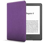 Forefront Cases Custodia per Amazon Kindle (16 GB) 6" (11a Generazione 2024 e 2022) - Protettiva Custodia per Kindle (16 GB) - Smart Auto Sveglia Sonno Funzione - Sottile, Leggero Cover - Viola