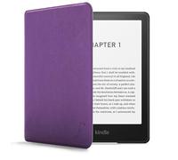 Forefront Cases Custodia per Amazon Kindle Paperwhite 7" (16 GB) (2024) e Signature Edition (32 Gb) e Kindle Colorsoft - Viola - Sottile Leggero e Protettiva, Auto Svegliati Sonno Funzione Cover