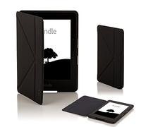 Forefront Cases Custodia per Amazon Kindle Voyage (2014) - Protettiva Magnetica Custodia per Kindle Voyage - Smart Auto Sveglia Sonno Funzione - Sottile, Leggero Cover - Nero