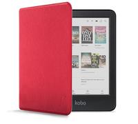 Forefront Cases Custodia per Kobo Clara Colour e Kobo Clara BW (Modello: 2024) - Custodia Protettiva Magnetica - Smart Auto Sveglia Sonno Funzione - Sottile, Leggero Cover - Rosso