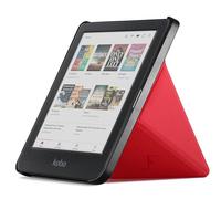 Forefront Cases Custodia per Kobo Clara Colour e Kobo Clara BW (Modello: 2024) - Custodia Protettiva - Smart Auto Sveglia Sonno Funzione - Sottile, Leggero Stile Origami Cover - Rosso
