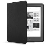 Forefront Cases Custodia per Kobo Glo HD (2015, Modello: N437, N587) - Custodia Protettiva Magnetica - Smart Auto Sveglia Sonno Funzione - Sottile, Leggero Cover - Nero