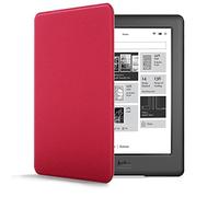 Forefront Cases Custodia per Kobo Glo HD (2015, Modello: N437, N587) - Custodia Protettiva Magnetica - Smart Auto Sveglia Sonno Funzione - Sottile, Leggero Cover - Rosso