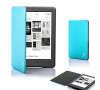 Forefront Cases Custodia per Kobo Glo HD (2015, Modello: N437, N587) - Custodia Protettiva Magnetica - Smart Auto Sveglia Sonno Funzione - Sottile, Leggero Cover - Azzurro