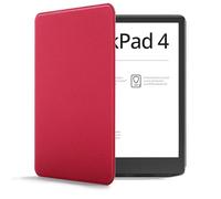 Forefront Cases Custodia per PocketBook InkPad 4 e PocketBook InkPad Color (Colour) 3 e 2 - Protettiva Magnetica Custodia - Smart Auto Sveglia Sonno Funzione - Sottile, Leggero Cover - Rosso