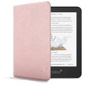 Forefront Cases Custodia per Tolino Shine Color/Colour e Tolino Shine 5. Generation (2024) - Protettiva Magnetica Custodia - Smart Auto Sveglia Sonno Funzione - Sottile, Leggero Cover - Oro Rosa