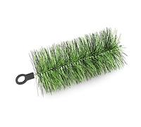 Forega - Spazzole Filtranti per Laghetto Ø15 cm, 50 cm, Set 24 Pezzi | per Filtri Koi | Pulizia Efficace | Alta Densità | Colori Nero e Verde