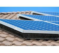 Forega - Spazzole per Grondaia e Pannelli Solari Ø8 cm, 24m (20x120 cm) | Filo Zincato con Ganci | Protezione da Foglie e Martore | Facili da Installare | Resistente ai Raggi UV