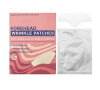 Forehead Patches, Hydrating Lift Sticker, Lifting Blotches Smoothing Adhesive, Excellent for Forehead, Women, Adult, Facial Care, Night, Travel, 5.12x2.13 Inches, 5 Pieces