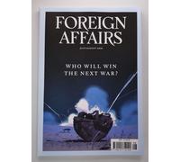 Foreign Affairs Rivista Luglio/Agosto 2026 Numero 105.04 Bimestrale Inglese