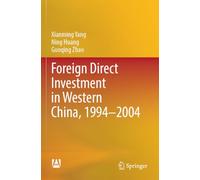 Foreign Direct Investment in Western China, 1994-2004