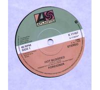 Foreigner - Foreigner Hot Blooded 7" Atlantic K11167 EX 1978