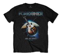 Foreigner - T-Shirt # Xl Black Unisex # Juke Box Heroes