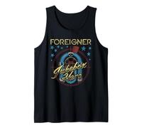 Foreigner Retro Jukebox Hero with Stars Vintage Band Canotta