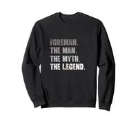 Foreman The Man Myth Legend Vintage Felpa