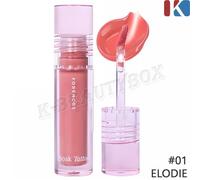 FORENCOS Soak Tattoo Tint 3.1g #01 Elodie Gloss Lip Tint Vivid Tint K-Beauty ...