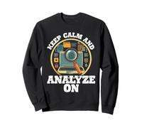 Forense Digitale Keep Calm And Analyze On Felpa