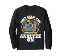 Forense Digitale Keep Calm And Analyze On Maglia a Manica