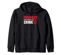Forensics La scienza del crimine Scienziato forense Felpa con Cappuccio