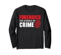 Forensics La scienza del crimine Scienziato forense Maglia a Manica