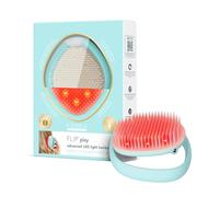 FOREO FLIP Play Spazzola capelli LED 3-in-1 - Spazzola districante e spazzola massaggio cuoio capelluto, stimolazione capelli con luce blu, verde e rossa per capelli dall’aspetto più forte e pieno