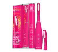 FOREO issa 4 Spazzolino elettrico sonico 4-in-1 ricaricabile con testina extra per 12 mesi, setole morbide, testine sostituibili, pulizia denti, sbiancante denti, pulizia ultra-igienica