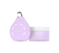 FOREO KIWI derma Dispositivo di microdermoabrasione esfoliante e levigante - Aspiratore punti neri viso + KIWI Maschera per pori e punti neri (100 g) - Estrattore punti neri - Rimozione punti neri