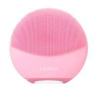 FOREO LUNA 4 mini, spazzola detergente viso, Massaggio viso, Favorisce l'assorbimento delle formule di skincare, Spazzola viso da viaggio, Per tutti i tipi di pelle, Pearl Pink