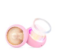 Ufo 3, Dispositivo per Idratazione Profonda del Viso, Trattamento Maschera Viso Antirughe 5 in 1, Terapia a Luce Rossa, Termoterapia, Crioterapia, Massaggio T-Sonic, Pearl Pink