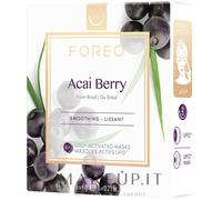 Foreo UFO Acai Berry 6x6 g - Maschera Viso Lisciante
