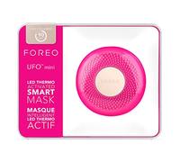 Foreo Ufo Mini, Trattamento Maschera Led Viso, Trattamento Viso con Led Rosso, Skincare Coreana, Termoterapia, Massaggiatore Viso, Miglior Assorbimento dei Prodotti di Skincare, Fuchsia