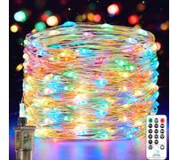 Forepin Stringa Luci LED, 18M 150LEDs Catena Luminosa Esterno 8 Modalità Impermeabile Lucine Led Decorative con Spina Luci Fatate Natalizie per Esterni Interni Casa Festa Matrimonio Giardino