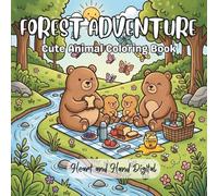 Forest Adventure: Cute Animal Coloring Book