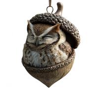 Forest Animal Acorn Ornaments - Cozy Forest Christmas Ornaments for Nature Lovers (OwI)