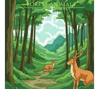 Forest Animal Coloring Book: An Easy Coloring Book For Adults and Kids
