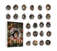 Forest Animal Ornament Christmas Advent - 24 Days Calendar Tree Hole Animal
