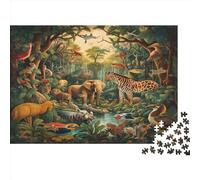 Forest Animals 1000Pcs Puzzle Classici,Puzzle Adulti,puzzle Bambini,Puzzle Giochi Rilassamento E Intelligence,Puzzle Per Gioco Familiare,Regalo Per Amore E Amico 1000pcs (75x50cm)